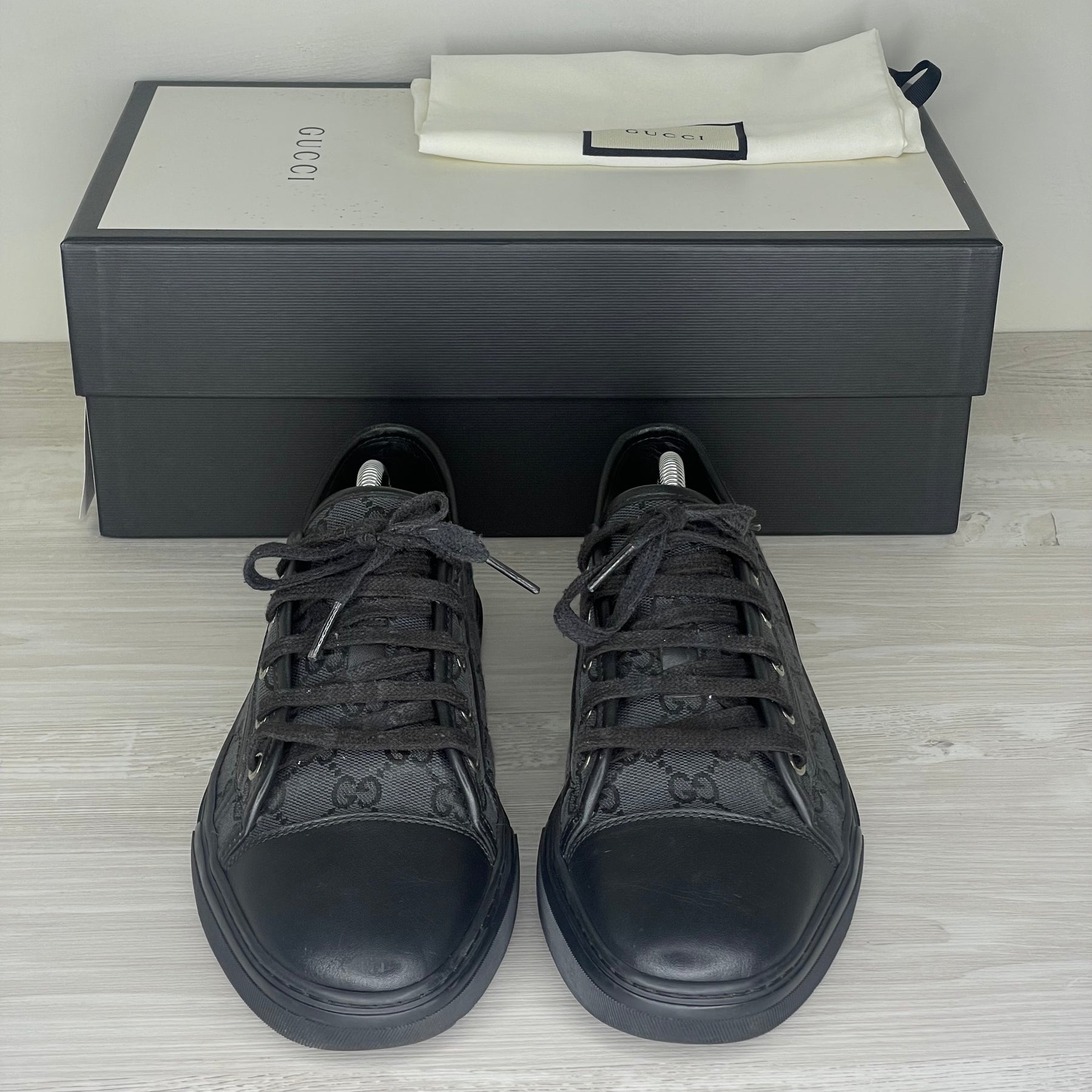 Gucci Sneakers, Piombo Nero (40.5)