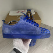 Christian Louboutin Sneakers, 'Electric Blue' Junior Spikes (42)