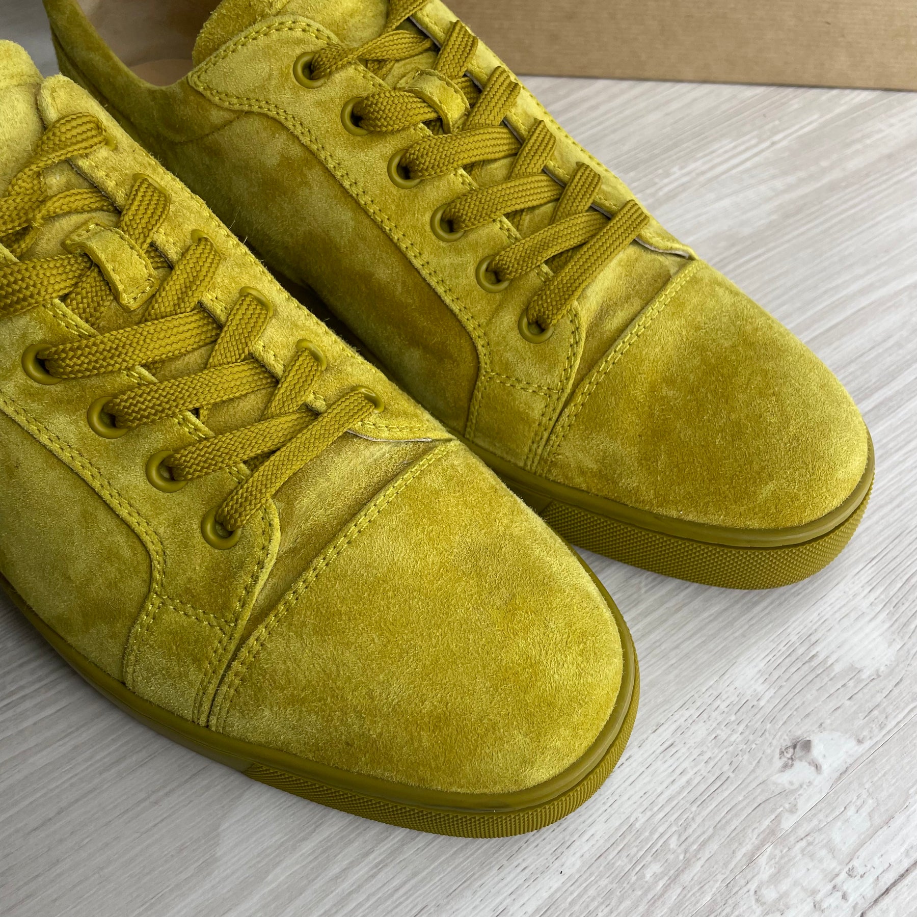 Christian Louboutin Sneakers, Herre Junior Orlato 'Gul' (44.5)