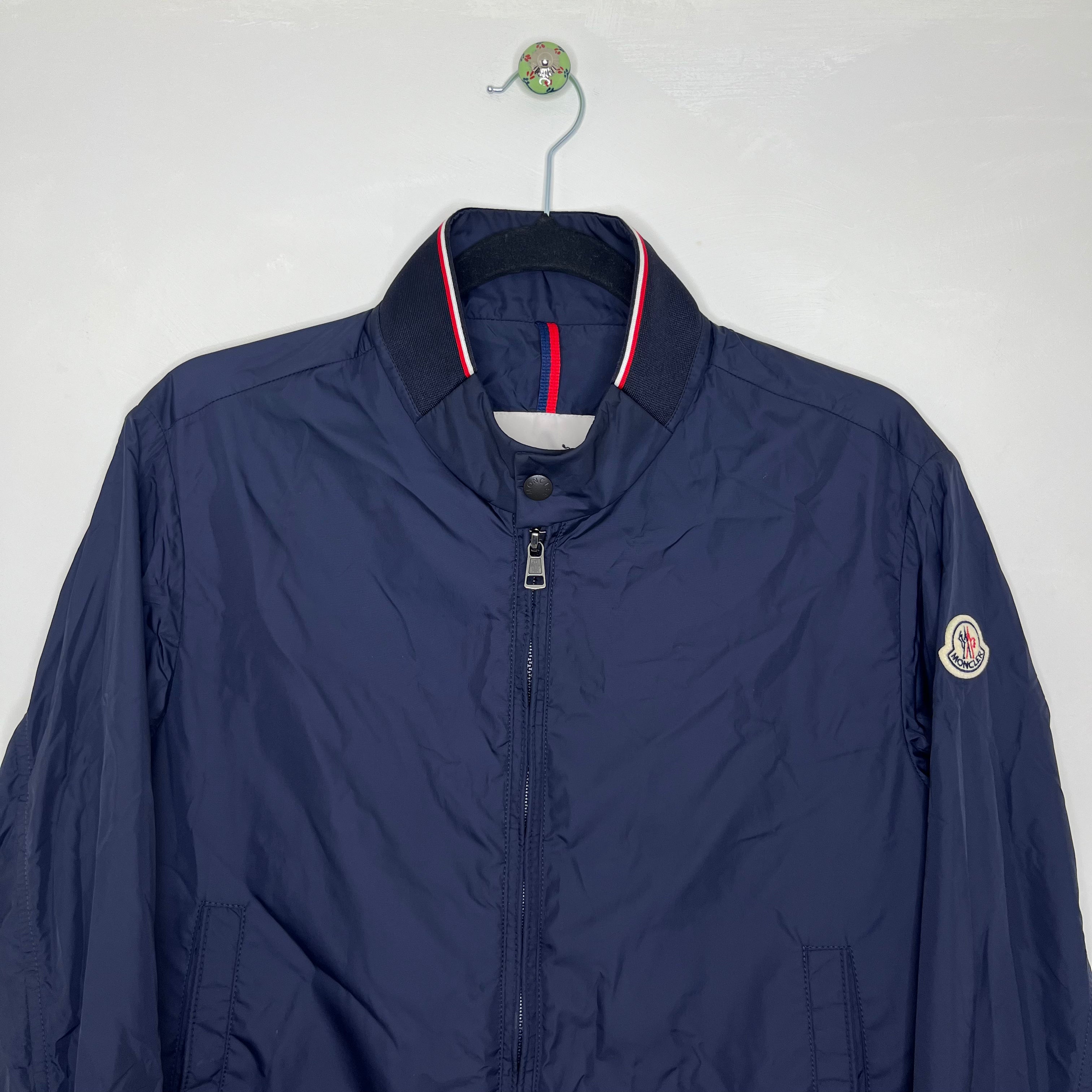 Moncler Vindjakke, Herre 'Navy Blå' Reppe (M2) ⭐️