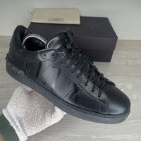 Valentino Sneakers, 'Black Leather' VLTN Open (44)