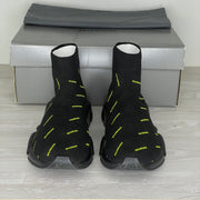 Balenciaga Sneakers, 'Neon Logo' Speed Trainer (42)