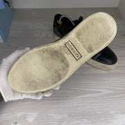 Lanvin Sneakers, Herre 'Sort' Mat Toe (40)
