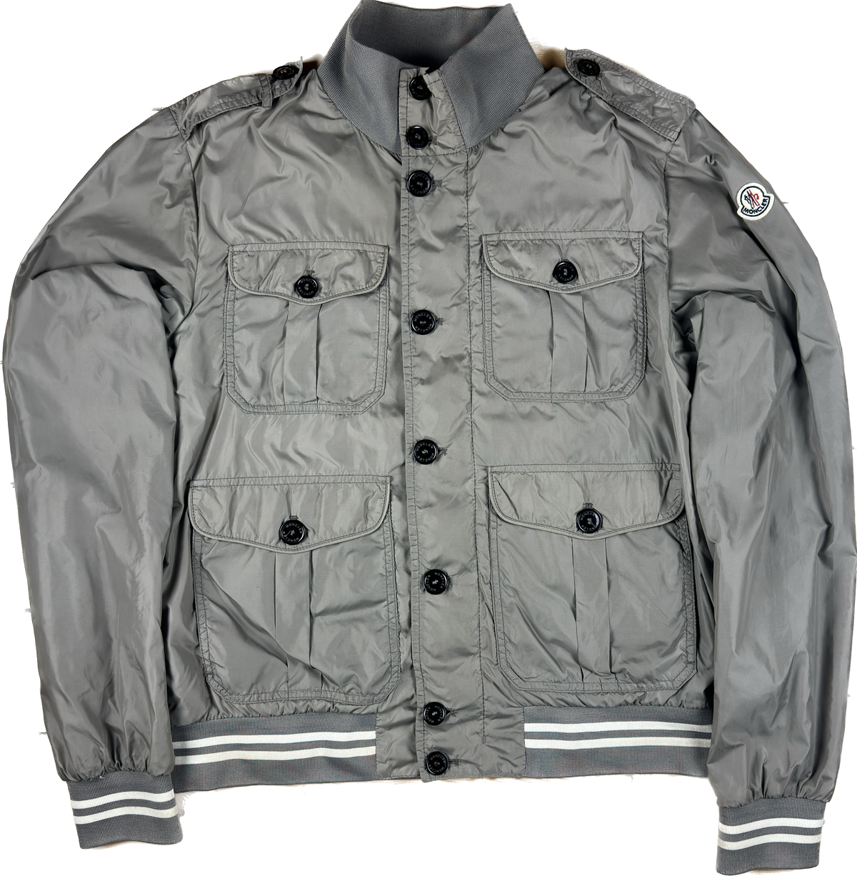Moncler Vindjakke, Herre 'Grå' Delonix (M5)