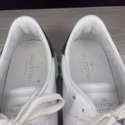 Valentino Sneakers, 'White Leather' VLTN Open (44)