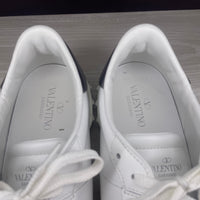 Valentino Sneakers, 'White Leather' VLTN Open (44)