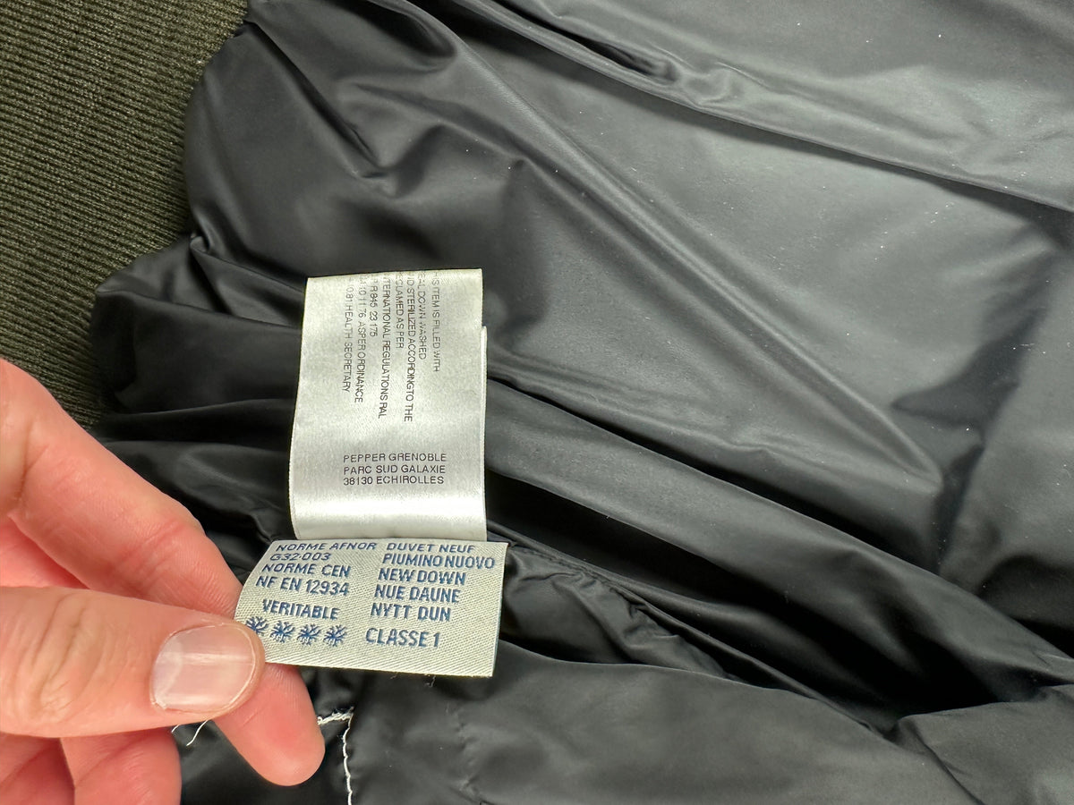 Moncler VinterJakke, Herre 'Grøn' Giubotto (M5 / X-Large)
