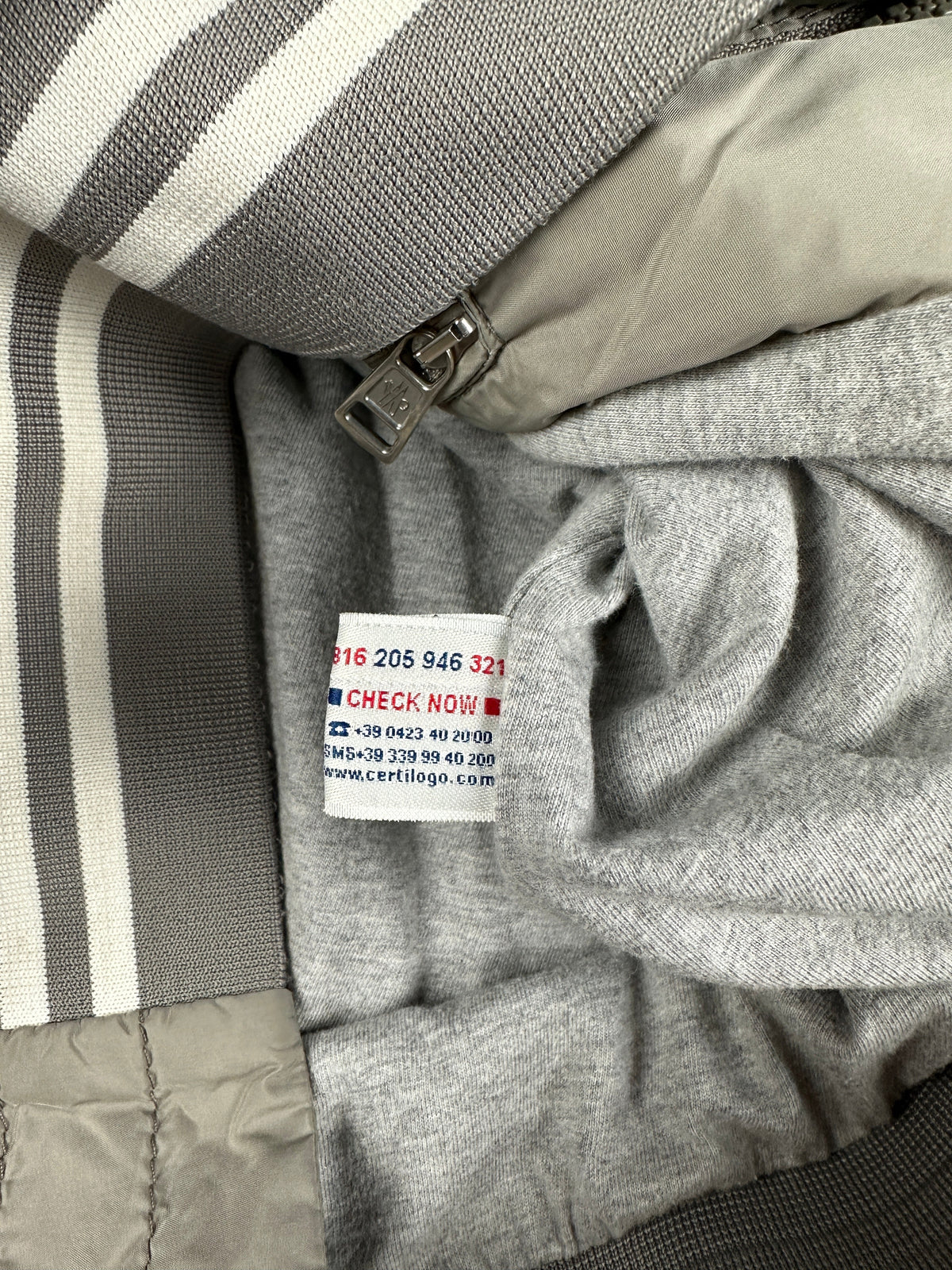 Moncler Vindjakke, Herre 'Grå' Delonix (M5)