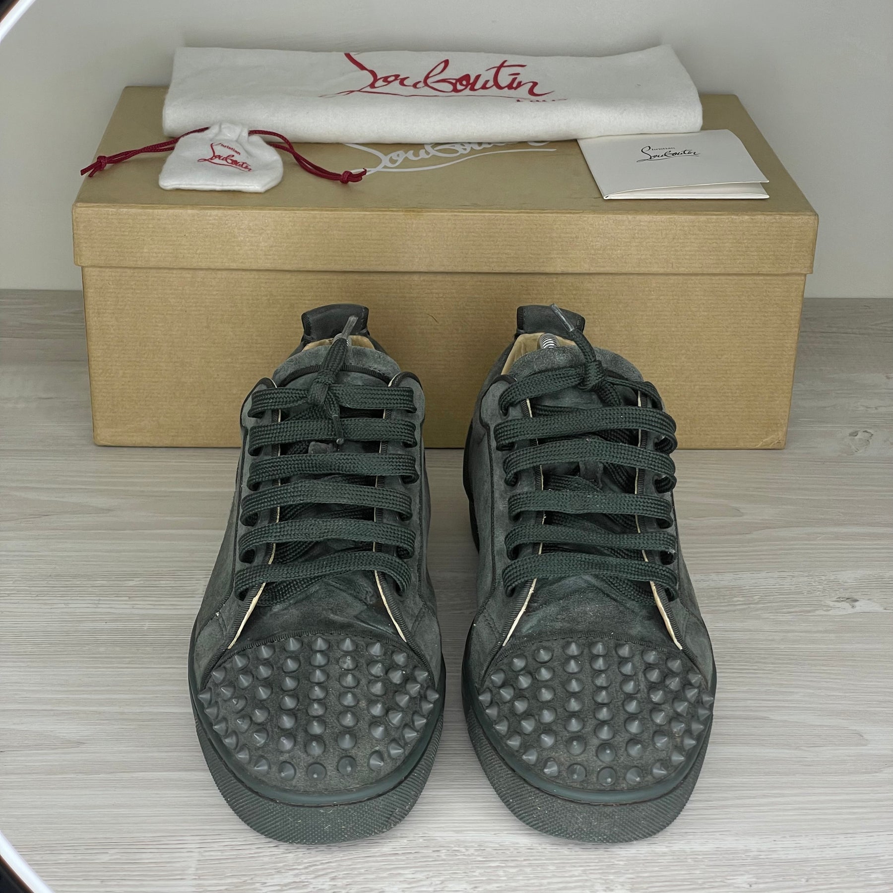Christian Louboutin Sneakers, 'Tsar Mat' Junior Spikes (41)