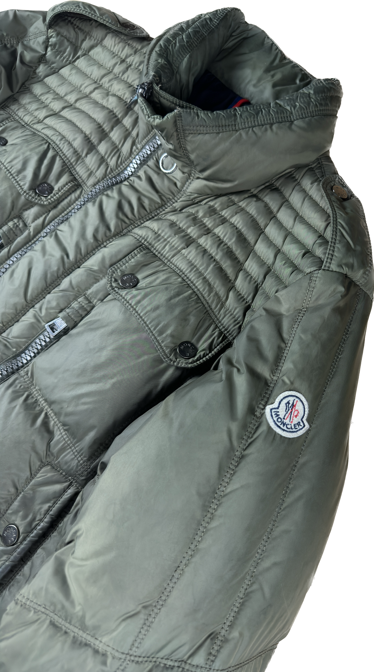 Moncler VinterJakke, Herre 'Grøn' Giubotto (M5 / X-Large)