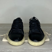 Lanvin Sneakers, Herre ‘Navy Blue’ Mat Toe (42)