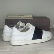 Valentino Sneakers, 'Black Stripe' Open (43)