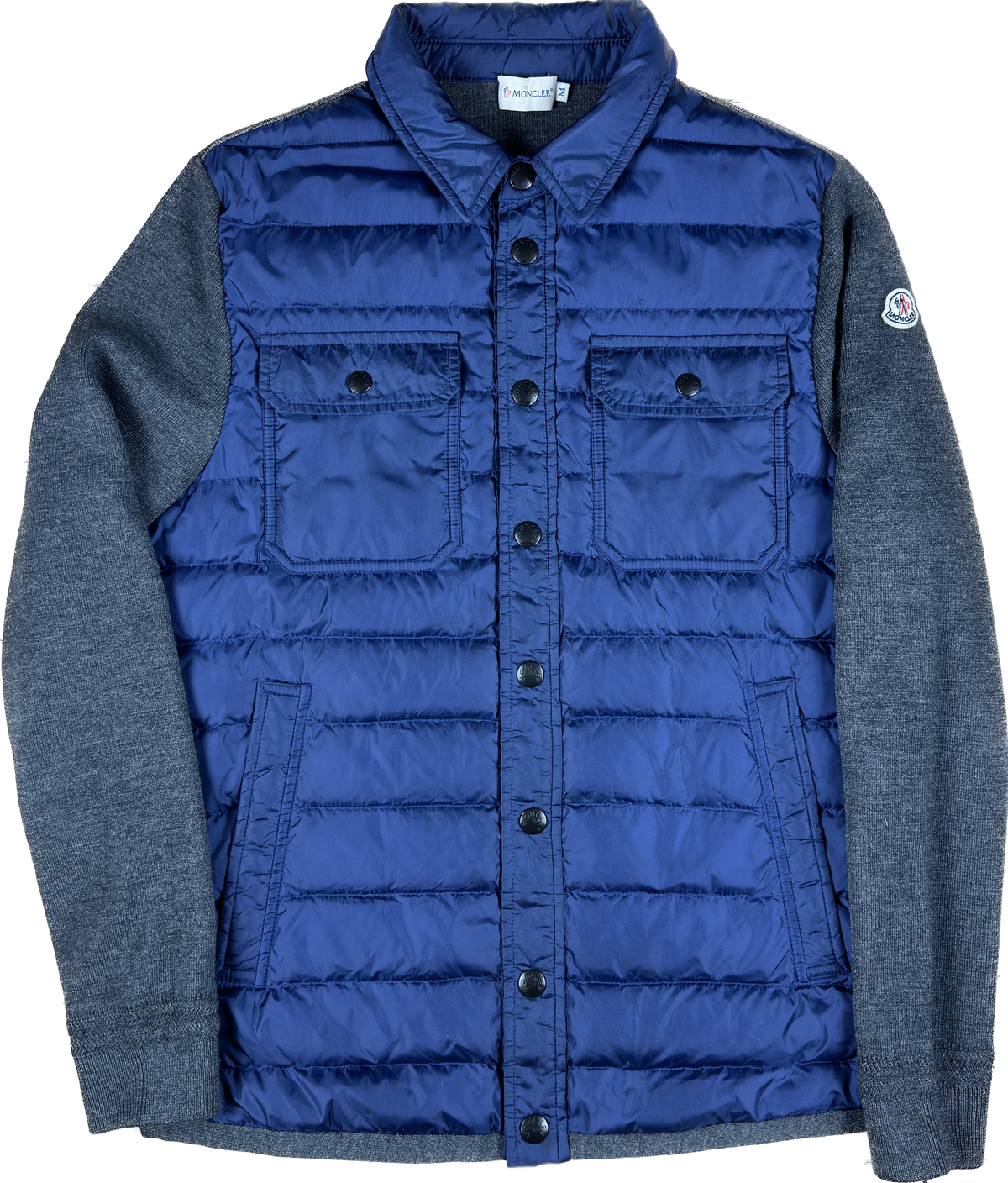Moncler Cardigan, Herre 'Blå' Maglia (Medium)