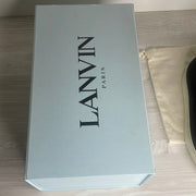 Lanvin Sneakers, Herre 'Sort' Lak Toe (43)