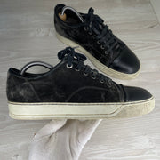Lanvin Sneakers, Herre 'Sort' Mat Toe (40)