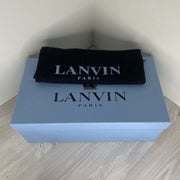 Lanvin Sneakers, Herre 'Lyse Grå' Lak Toe (40)