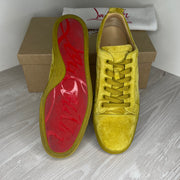 Christian Louboutin Sneakers, Herre Junior Orlato 'Gul' (44.5)