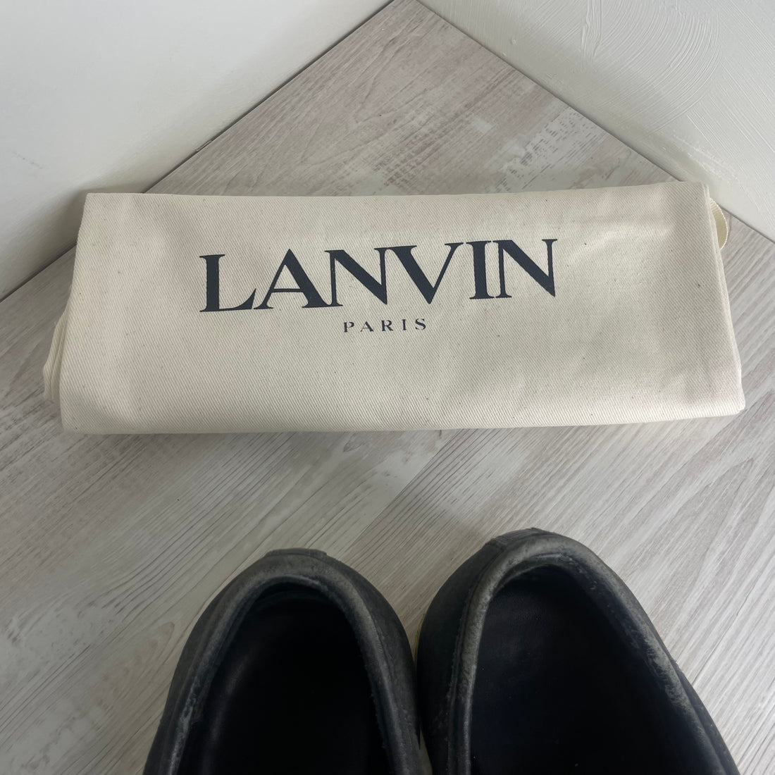 Lanvin Sneakers, Grey Suede &
