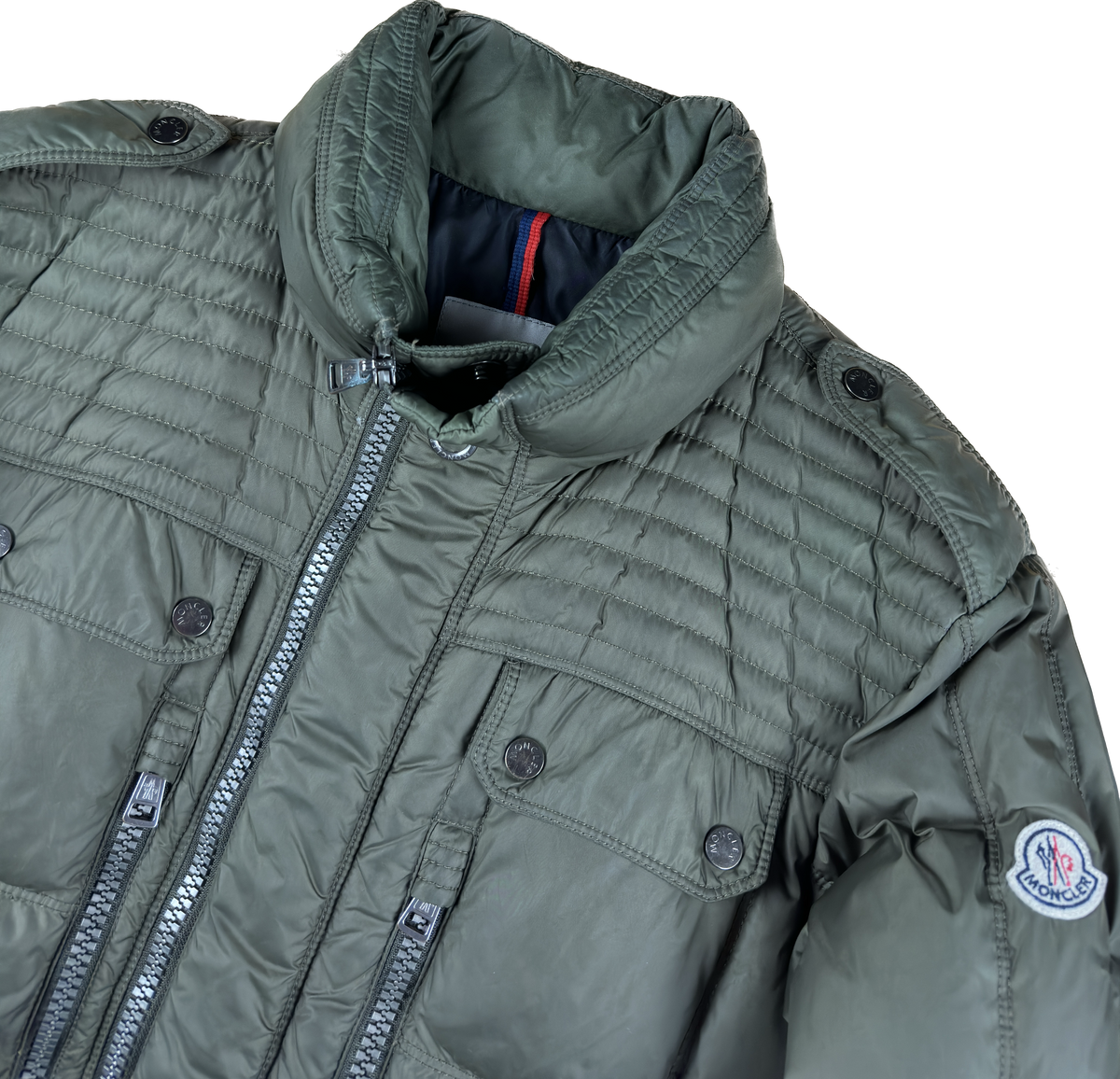 Moncler VinterJakke, Herre 'Grøn' Giubotto (M5 / X-Large)