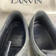 Lanvin Sneakers, Grey Suede 'Mat Toe' (43)