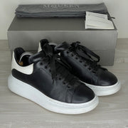 Alexander McQueen Sneakers, 'Black Leather' Oversized (40)