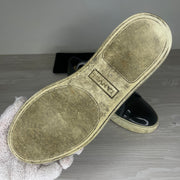 Lanvin Sneakers, 'Green Suede' Lak Toe (41)