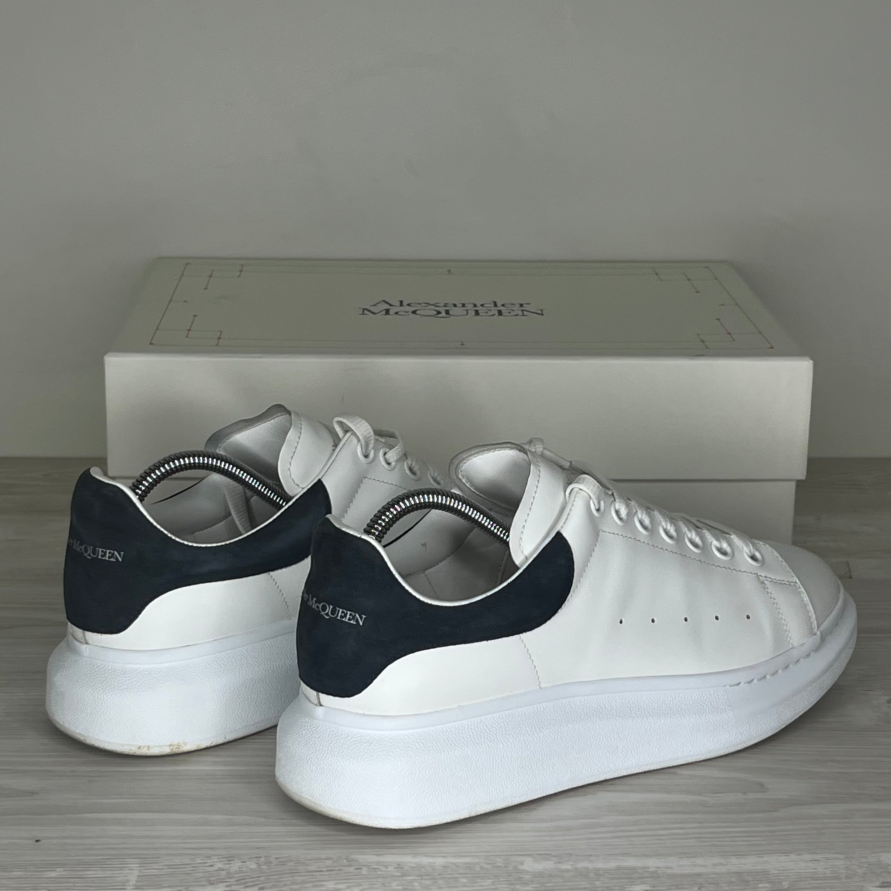 Alexander McQueen Sneakers, 'White Leather' Oversized (43.5)